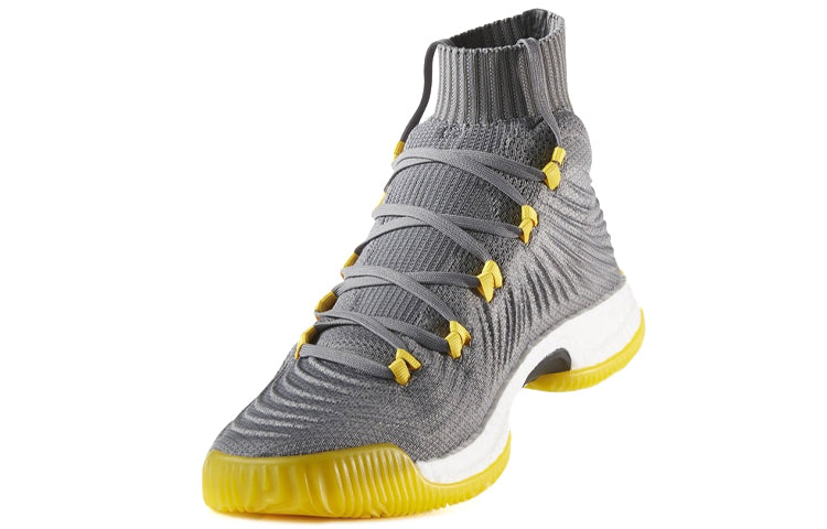 adidas Crazy Explosive 2017 Primeknit 'Grey Yellow' CQ1396