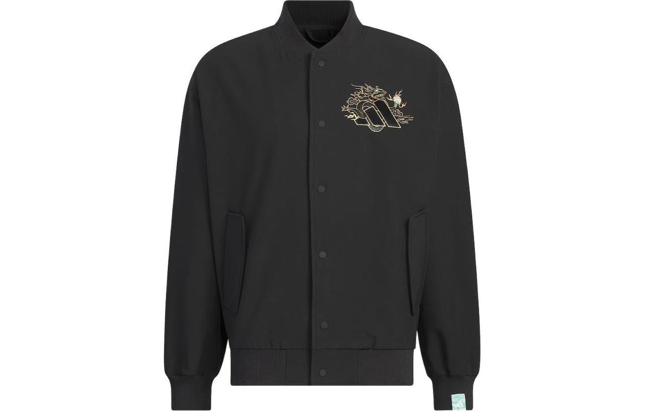 adidas Originals Baseball CNY Jacket Asia Sizing 'Black' JE3501