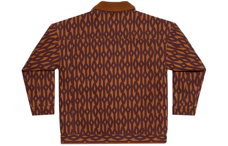 adidas originals x Ivy Park Casual Sports Logo Printed Jacket Red/Brown HB8438