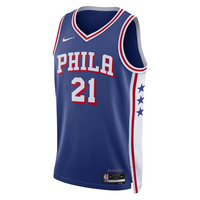 Nike NBA Joel Embiid Philadelphia 76ers 2023/24 Icon Edition Swingman Jersey #21 DX8620-401