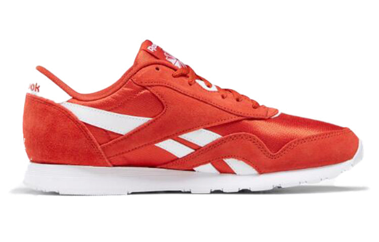 Reebok Classic Nylon Running Shoes Orange FV6071