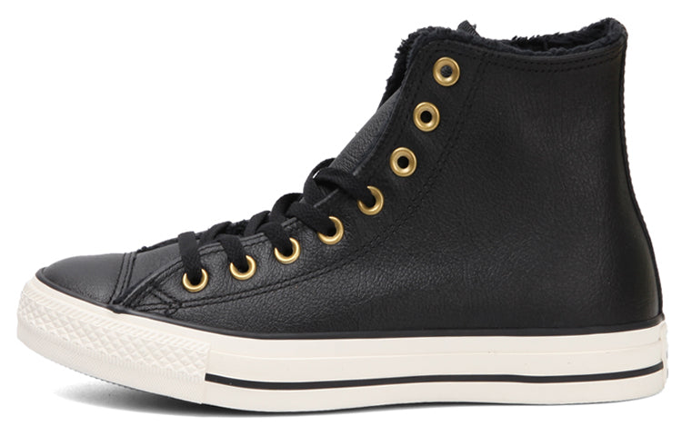 Converse Chuck Taylor All Star 'Black Leather Gold' 160094C