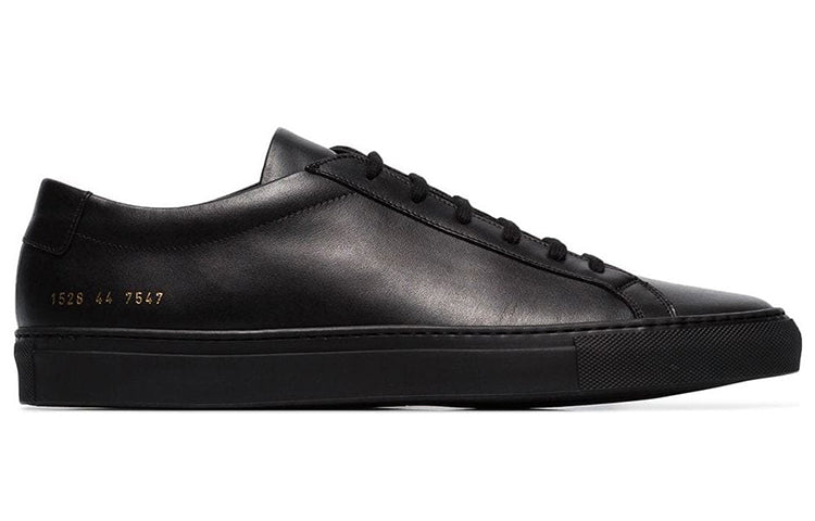 Common Projects Achilles Low 'All Black' 1528-7547
