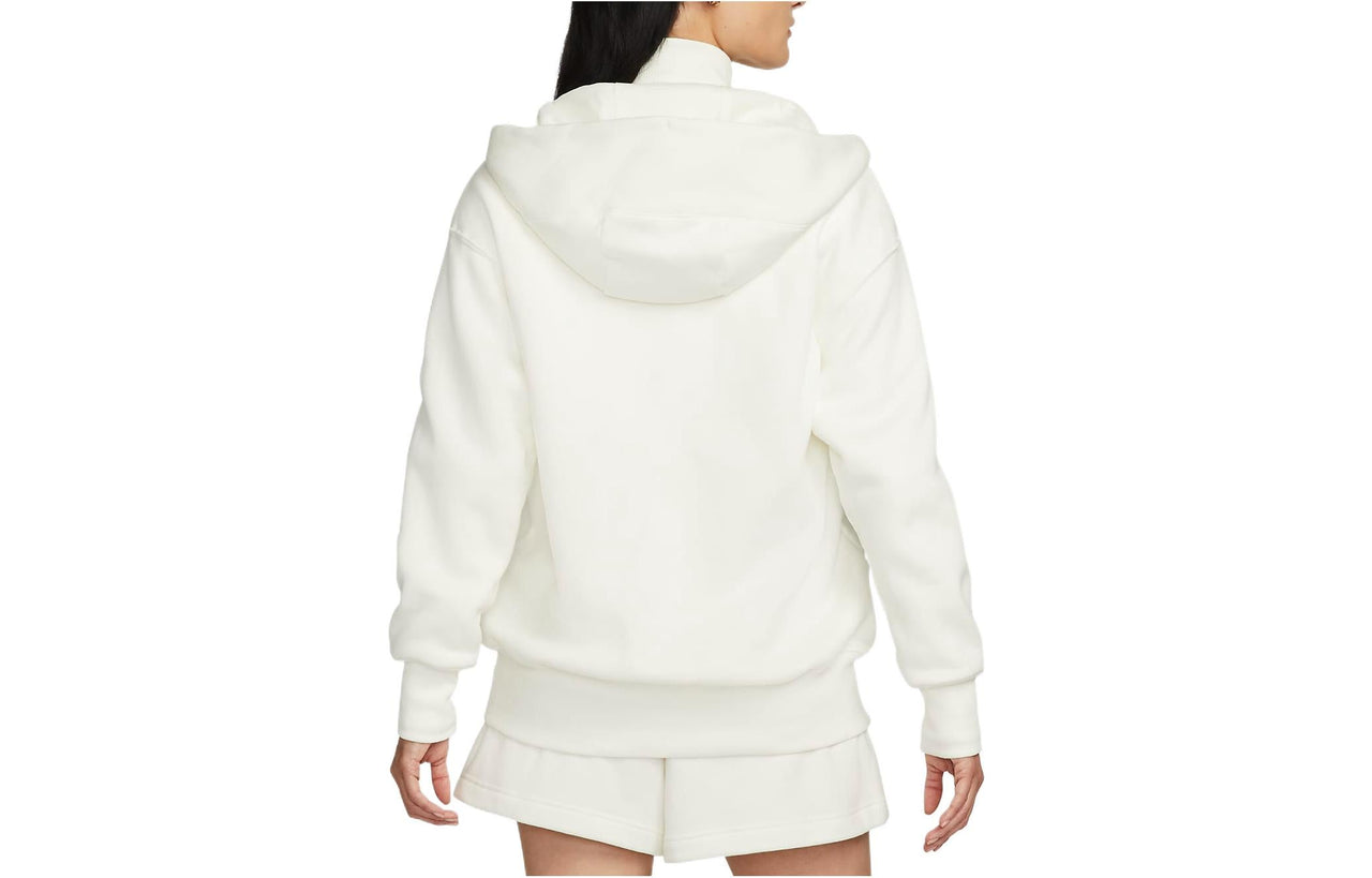 (WMNS) Nike Sportswear Tech Fleece Full-Zip Hoodie 'White' DQ5759-133
