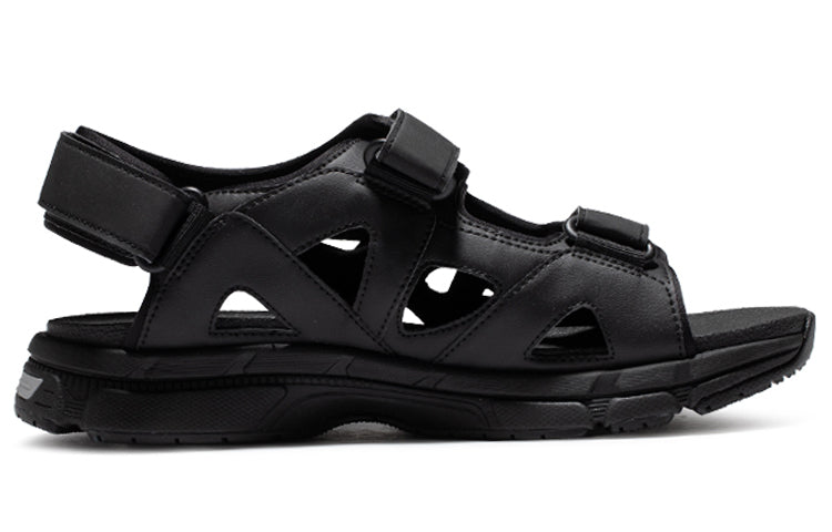 ASICS Kahana Sd Outdoor Sports Unisex Sandals 'Black Silver' 1203A130-002