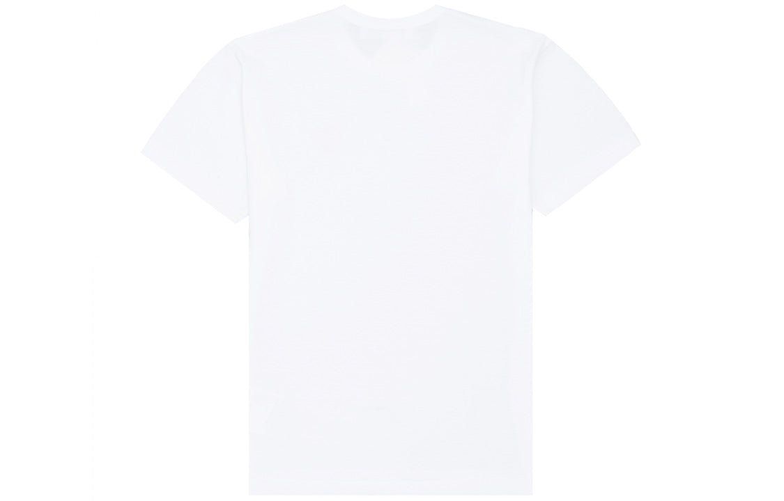 COMME des GARCONS PLAY Red Emblem Heart T-Shirt 'White/Purple' AZ-T106-051-1