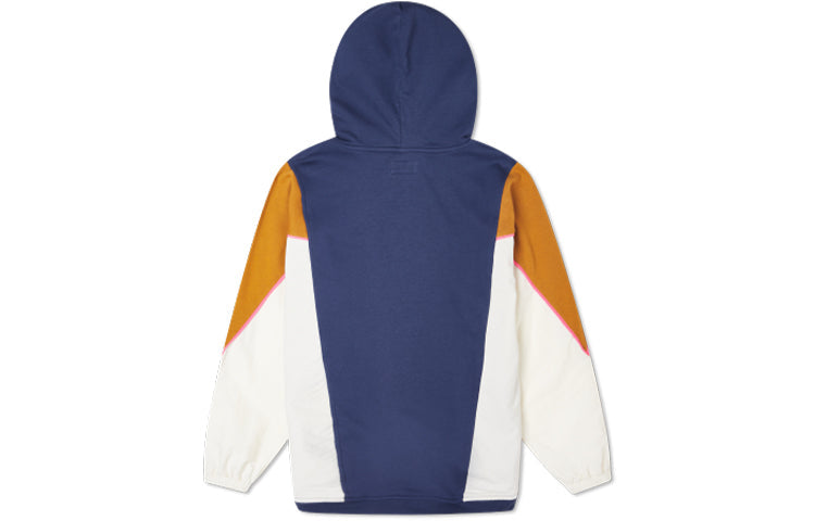 (WMNS) Converse Blocked Alt Terrain Hoodie 'Midnight Navy' 10021057-A03