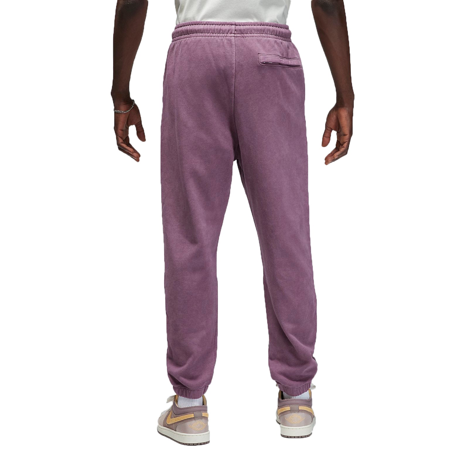 Air Jordan Essentials Fleece Washed Pants 'Mauve' FB7298-508