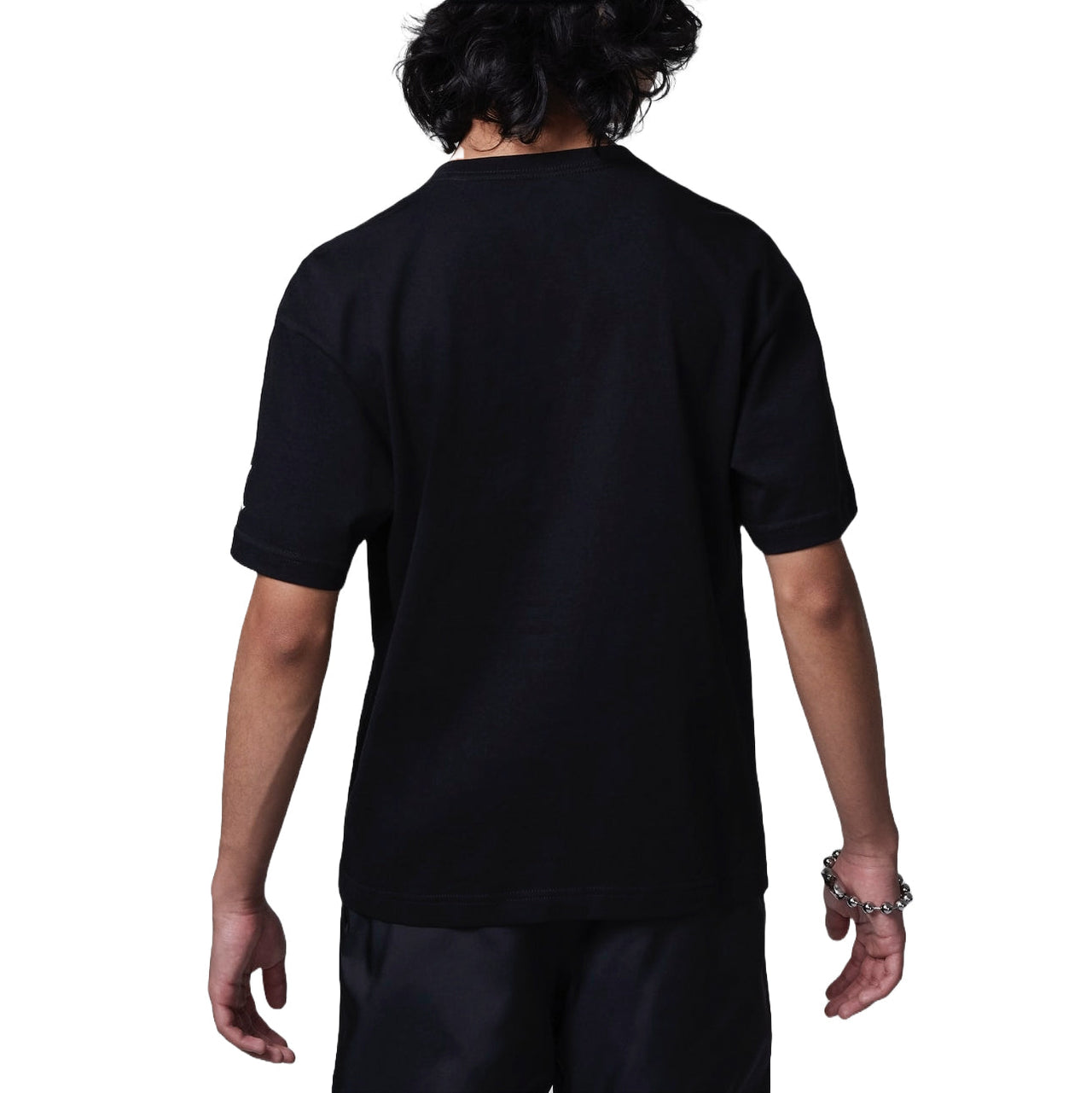 (GS) Air Jordan Varsity Jumpman Graphic T-shirt 'Black' FV2530-011