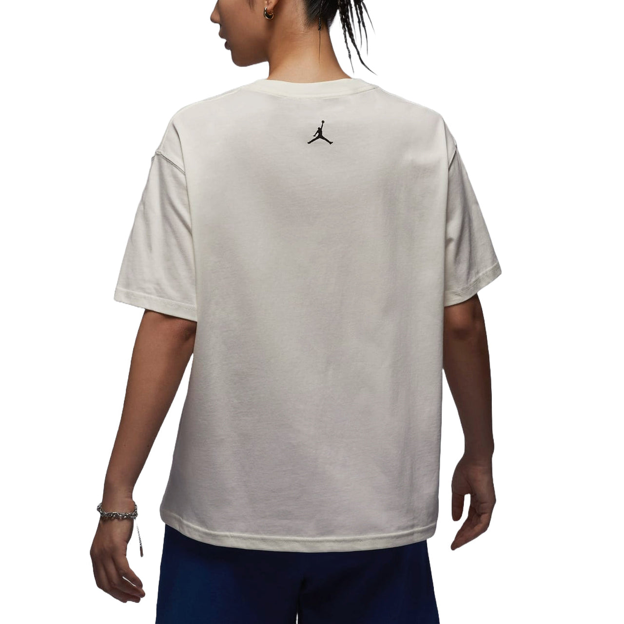 (WMNS) Air Jordan Graphic T-shirt Asia Sizing 'Sail' HF2862-133