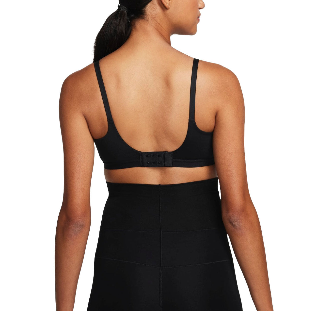 (WMNS) Nike Alate Light-Support Lightly Lined Nursing Sports Bra 'Black' DV9375-025