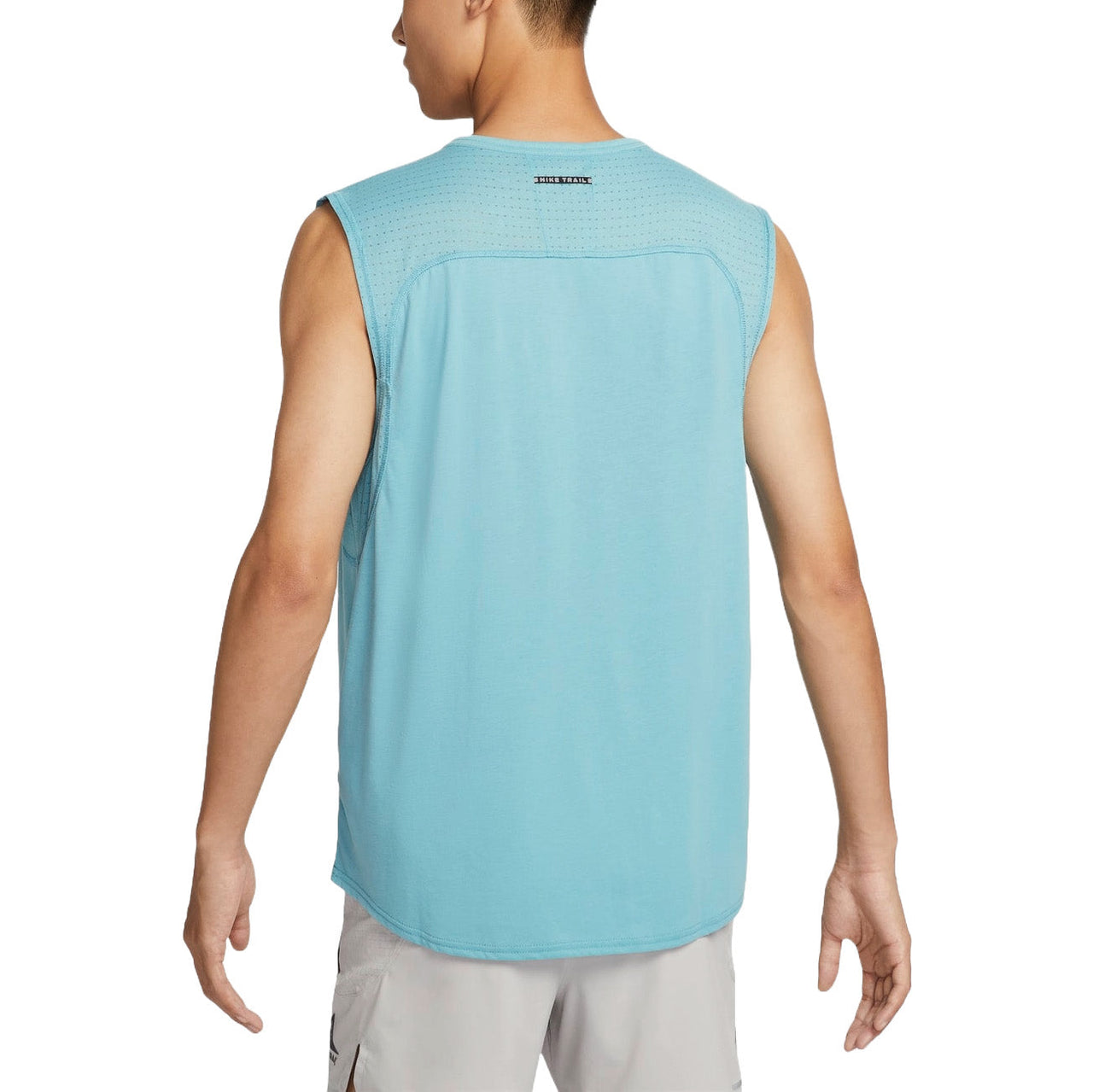 Nike Trail Solar Chase Dri-FIT Running Tank Asia Sizing 'Denim Teal' FN3310-464
