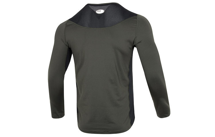 Under Armour HeatGear Vent Fitted Long Sleeve 'Green' 1370659-310