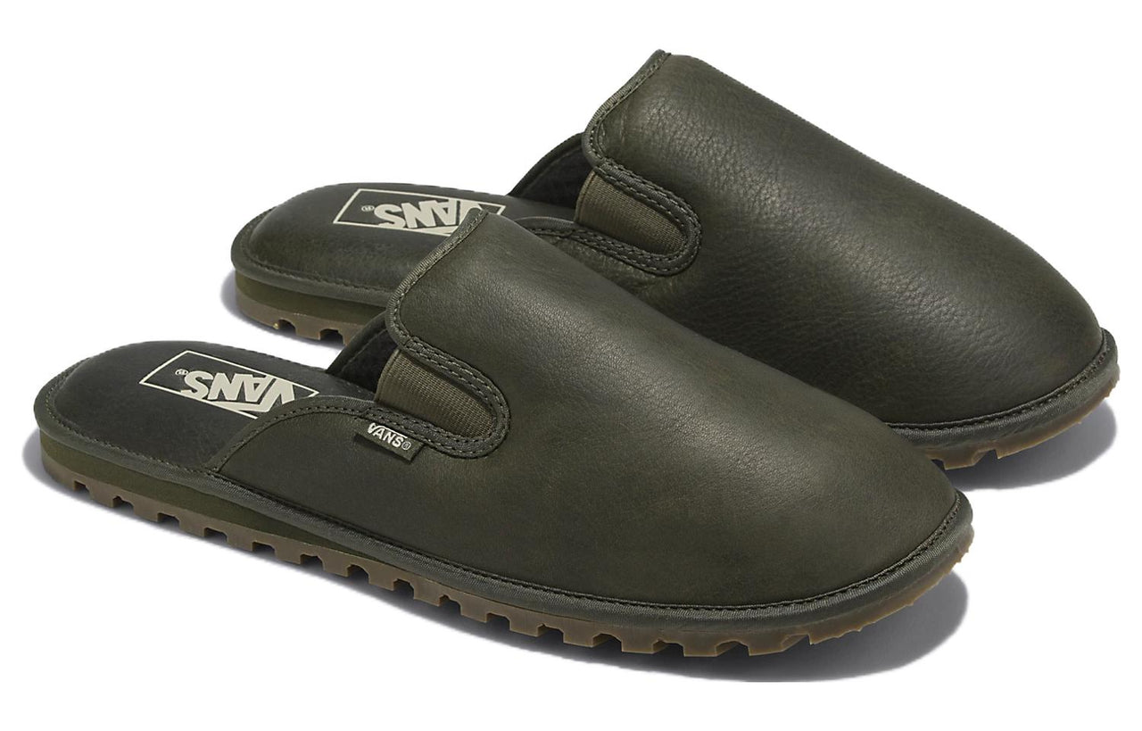 Vans Mountain Mule Vansguard Leather Shoes 'Green' VN000BWHOLV