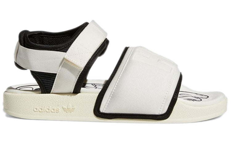 adidas x Pharrell Adilette 2.0 'White Black' GZ1891