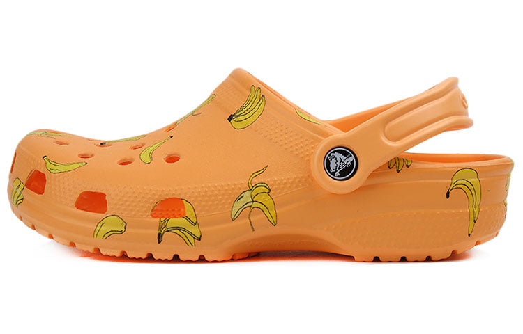 (WMNS) Crocs Classic clog Sports sandals 'Orange' 206375-801
