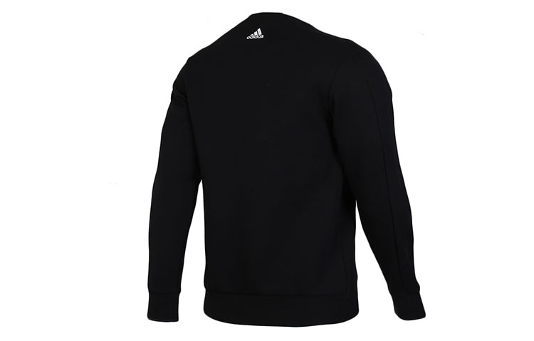 adidas Sports Jacket Round Neck Pullover Black EH3782