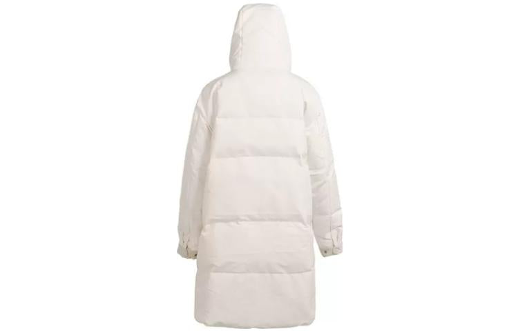 (WMNS) Converse Counter Climate Long Down Jacket 'Beige' 10023725-A01