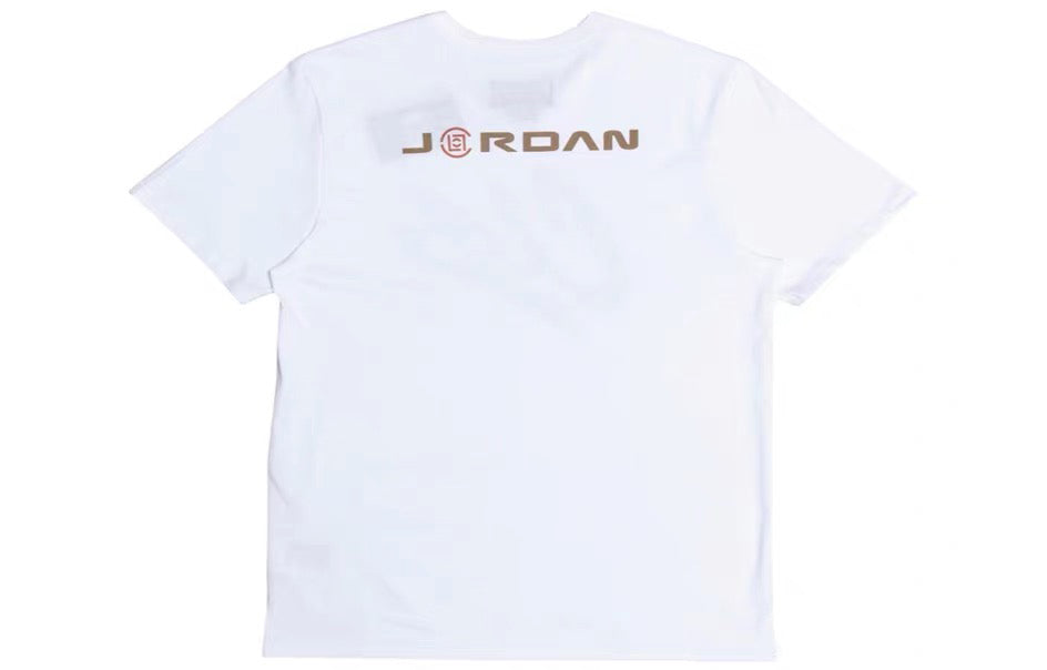 Clot X Air Jordan Ct S/S Terracotta Warriors Short-Sleeved Male 'White' CLOT-006