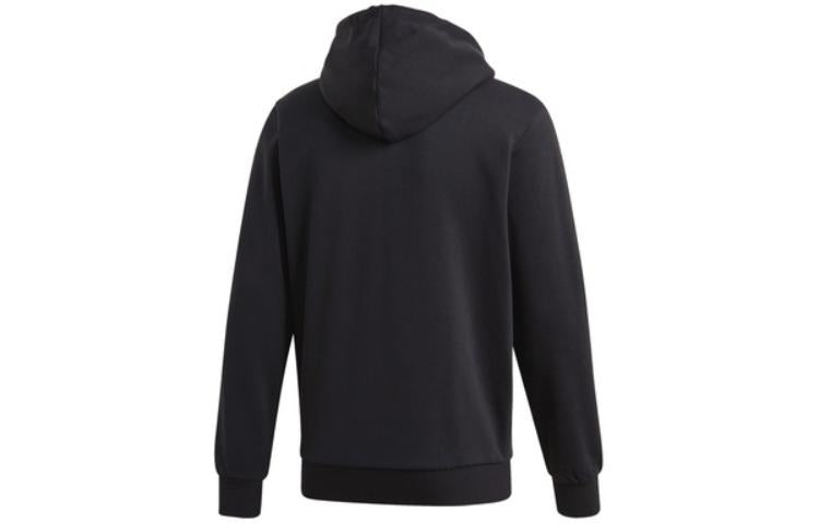 adidas 3 Stripes Fleece Hoodie 'Black Yellow' GD5232