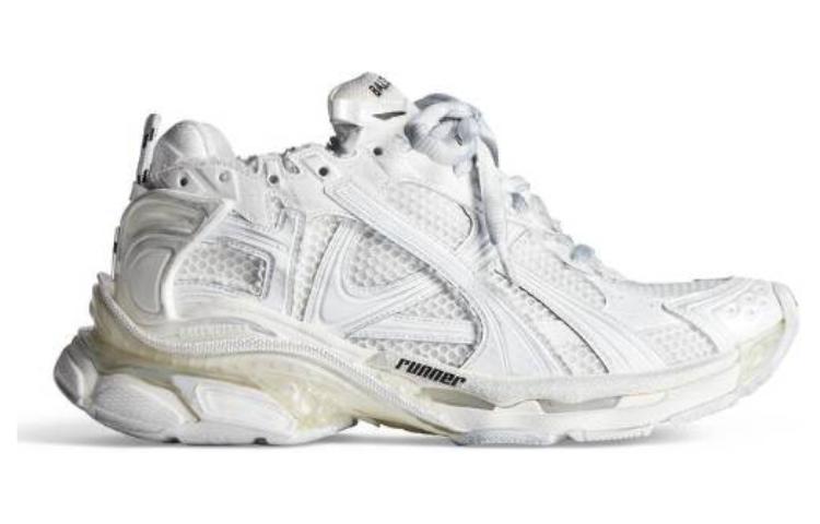 Balenciaga Cargo Sneakers 'Light Beige Microfiber and Mesh' 772774W3RMU9000