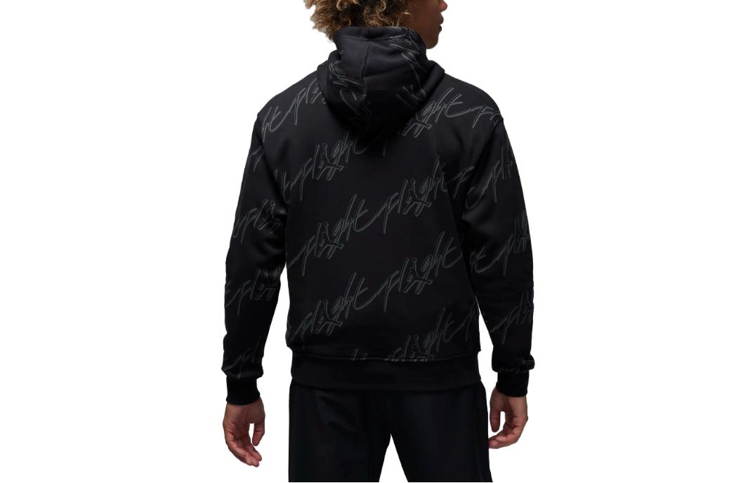 Air Jordan Fleece Pullover Hoodie 'Black' FB7318-010