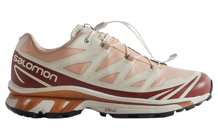 Salomon x Kith XT-6 GTX GORE-TEX Cream Pink Red 472067