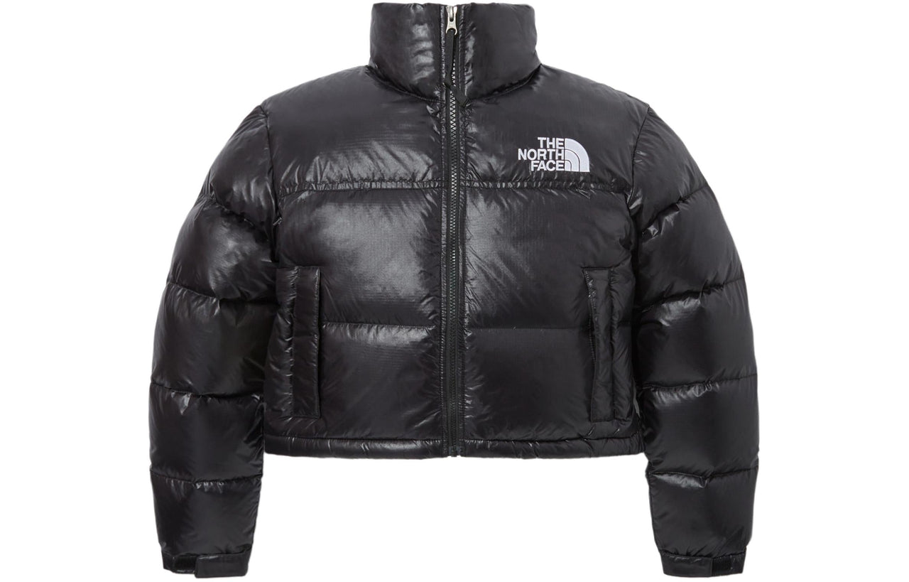 (WMNS) THE NORTH FACE Nuptse Short Jacket 'Black' NJ1DQ86A