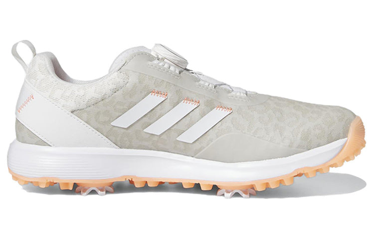 (WMNS) adidas S2G Boa Spiked Golf Shoes 'Cloud White Coral Fusion' GV9434