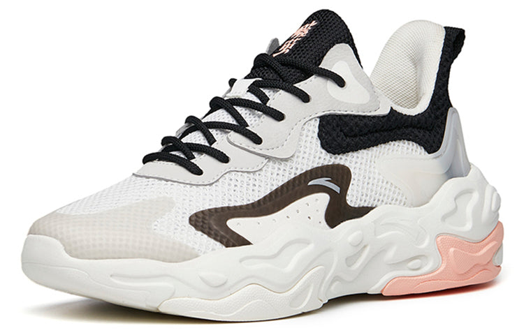 (WMNS) ANTA Pojian 'White Black' 'Pojian Low' 122228861-4