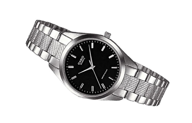 CASIO Stainless Steel Strap Black Analog LTP-1274D-1A