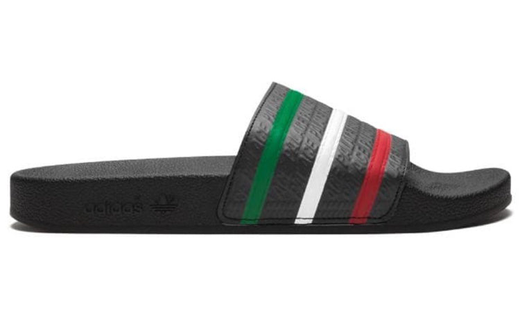 Palace x adidas Adilette Black Slippers B41582