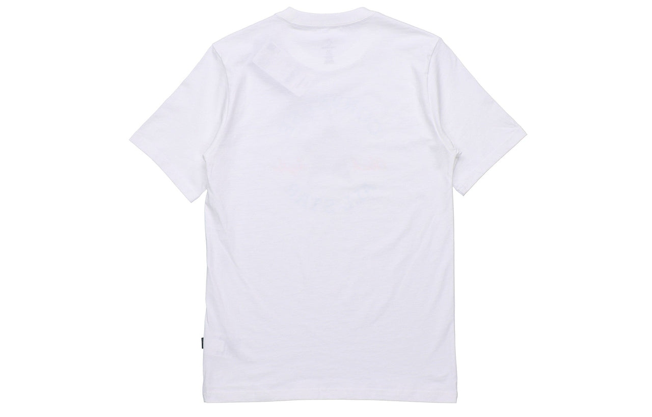 Converse Slogan Logo Short-sleeve Tee Men White 10020526-A02