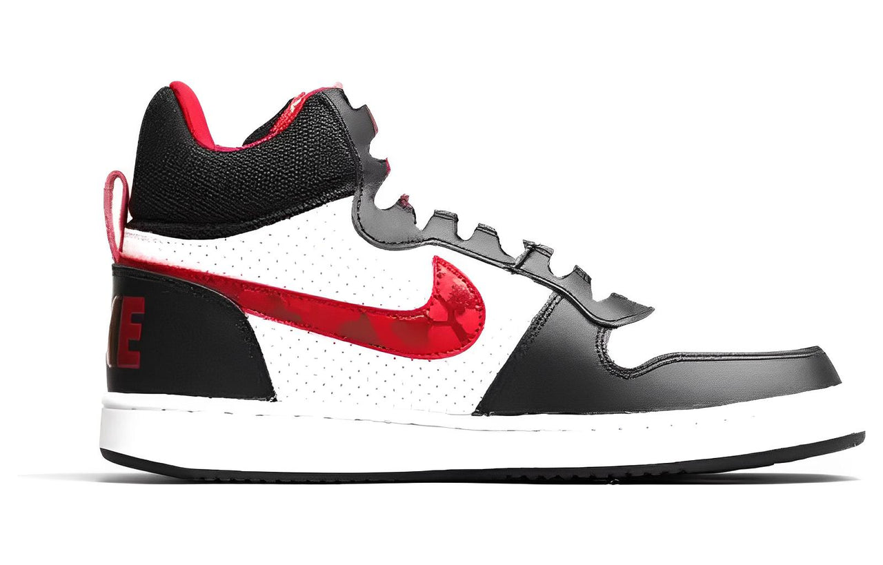 Nike Court Borough Mid 'Black Red' CU2982-061