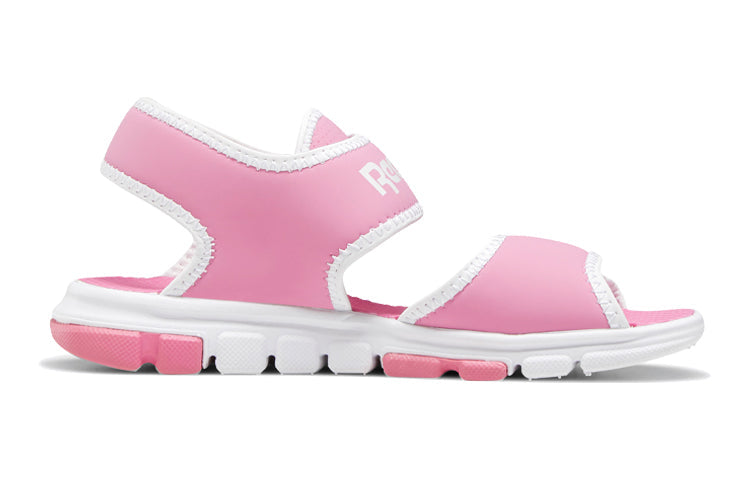 (PS) Reebok Wave Glider 3 Velcro Minimalistic Casual Pink White Sandals 'Pink Blue' EH0215