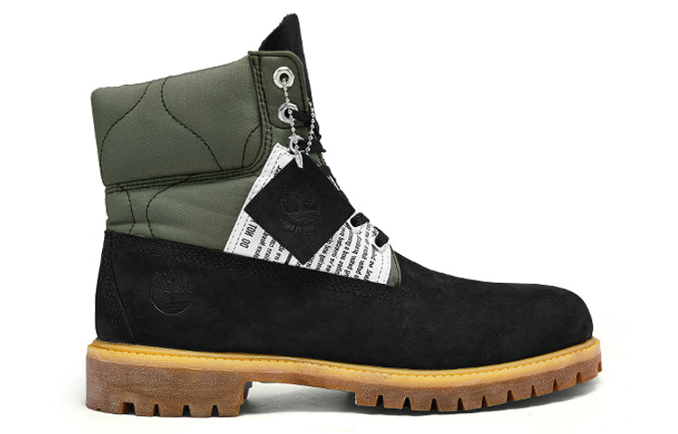 Timberland Tree Pack Premium 6 Inch Boots 'Black Nubuck' A2PXDW