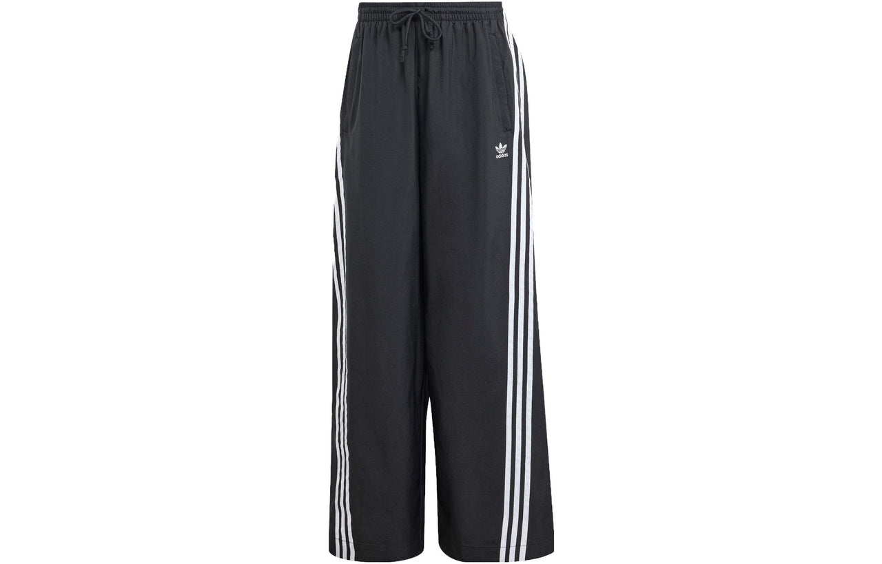 (WMNS) adidas originals Adilenium Oversized Track Pants 'Black' IV9318