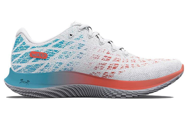 (WMNS) Under Armour Flow Velociti Wind 2 CN 'White Blue Orange' 3025662-103