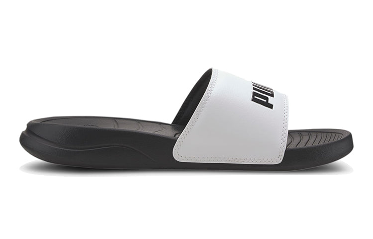 PUMA Youths' Popcat 20 Slides White/Black 372017-02