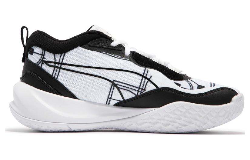 PUMA Playmaker Pro Courtside 'Black White' 378324-01