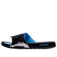 Air Jordan Hydro 5 Retro Slides 'Black University Blue' 555501-004