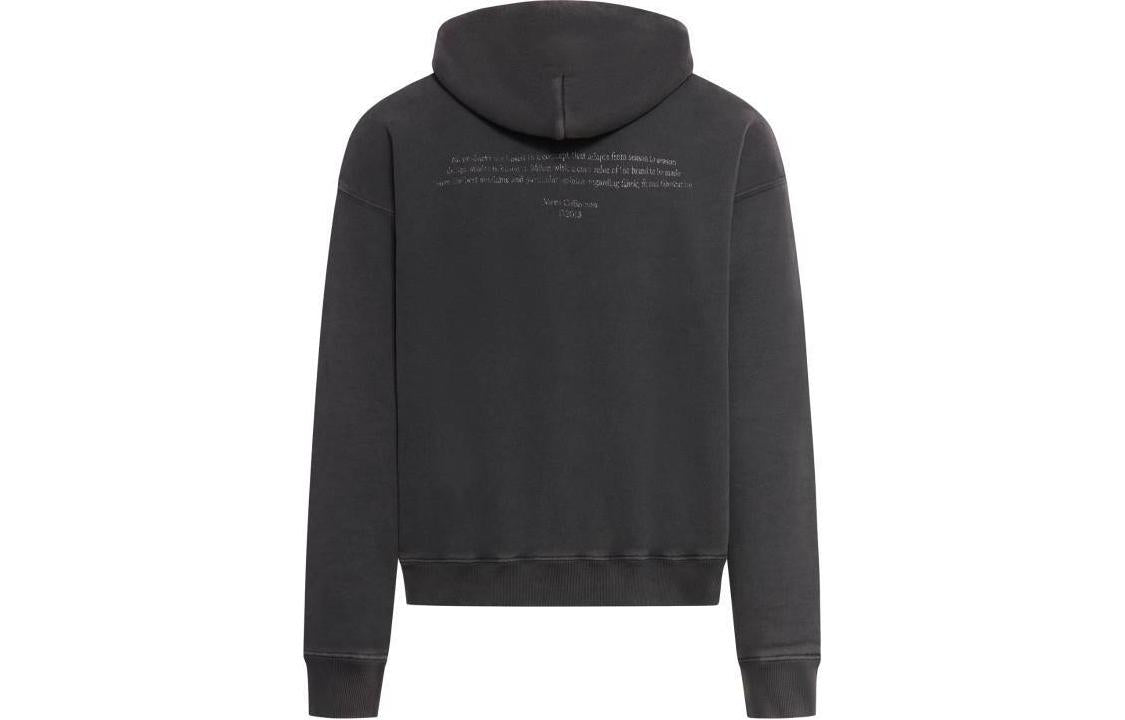 Off-White Mary Skate Hoodie 'Black' OMBB085S24FLE0091001