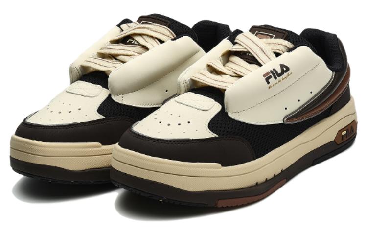 FILA Mix Low Skate Shoes 'Cream White Black' F12M334201FBA