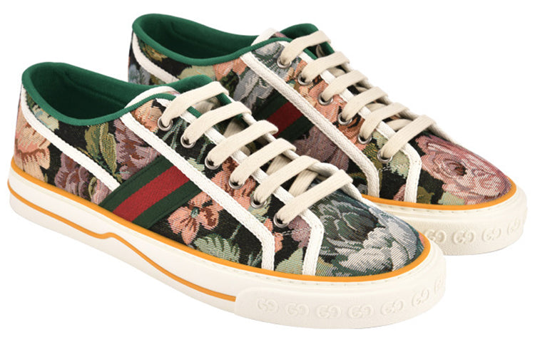 (WMNS) Gucci Tennis 1977 Shoes 'Green Multi' 606111-2MW30-4970