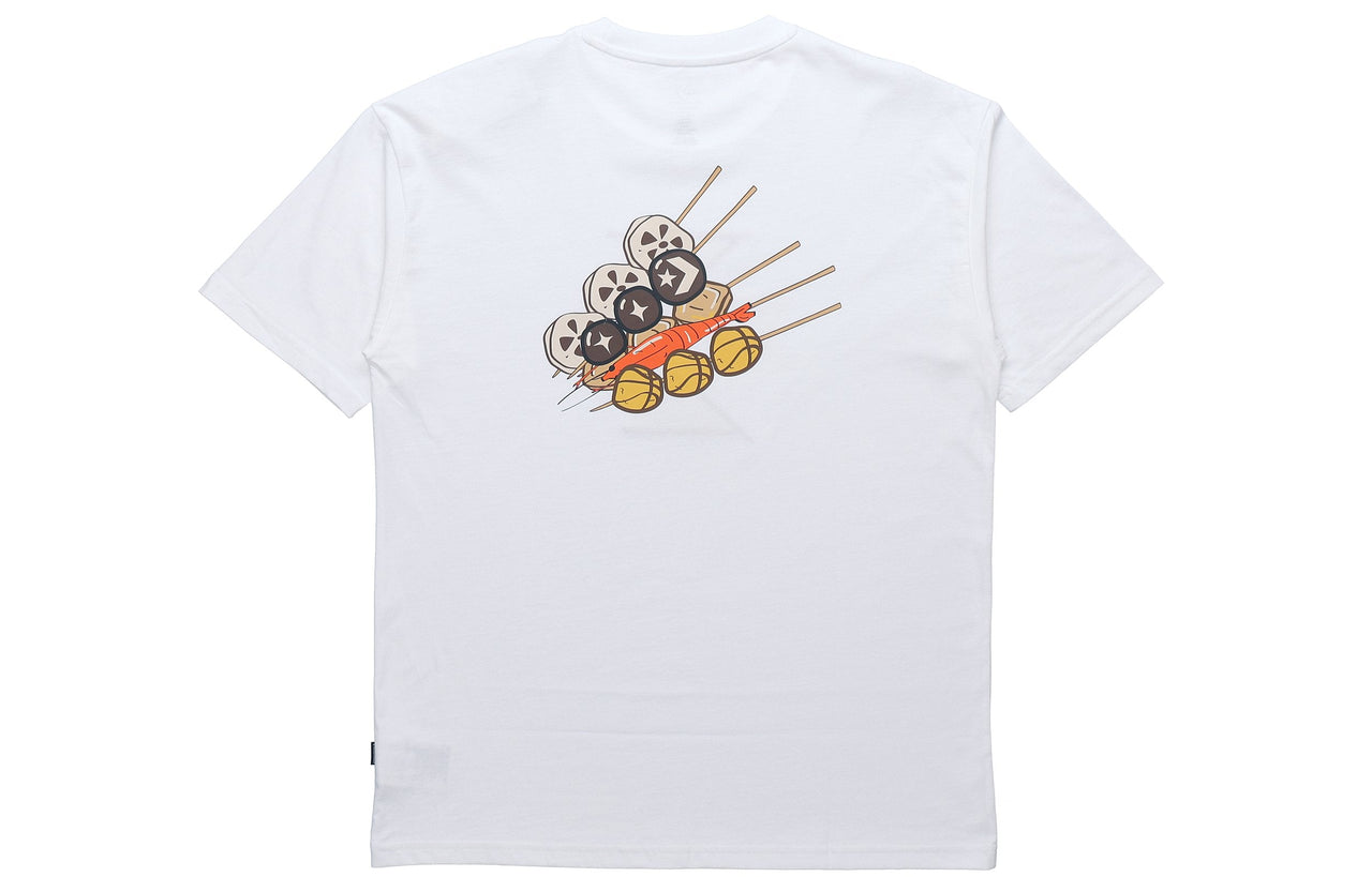 Converse Pics Short-sleeve Tee Unisex White 10020852-102