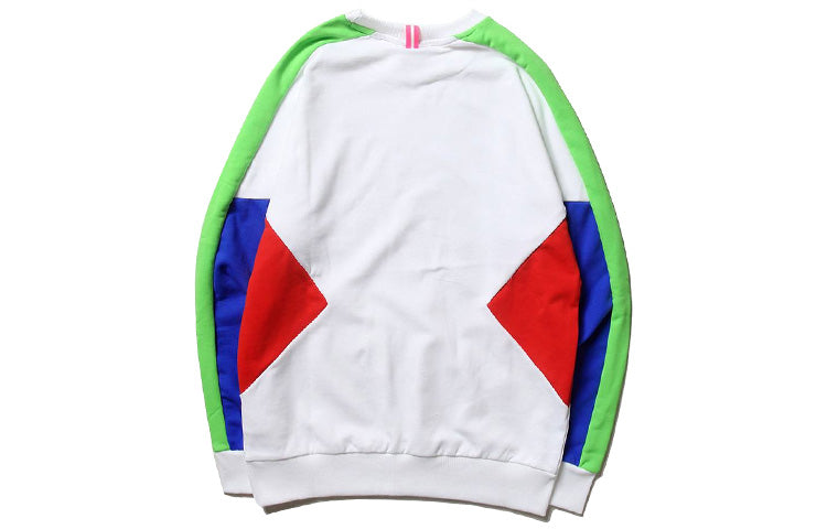 Men's PUMA TFS Crew Round Neck Pullover White 597328-52