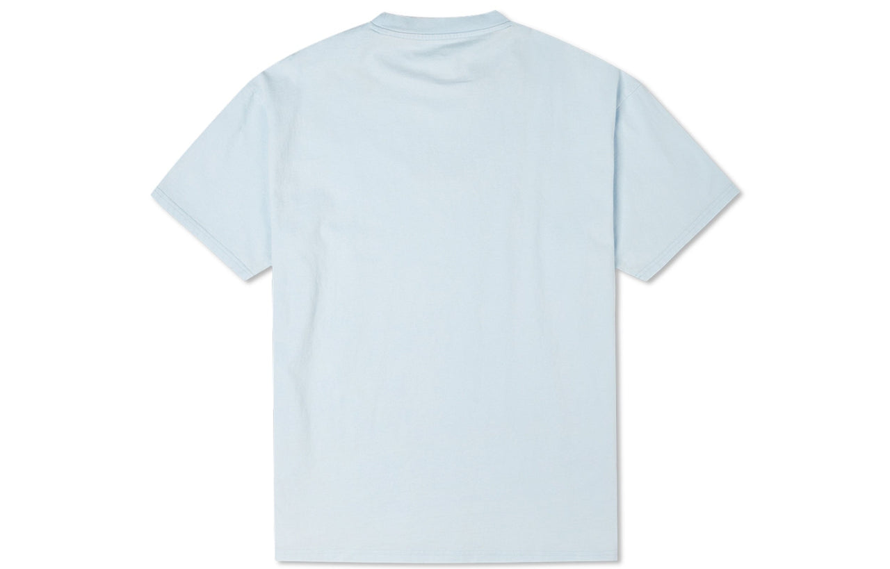 Converse Jack Purcell Washed Retro Loose Knit Short Sleeve Couple Style Light Blue 10021630-A07