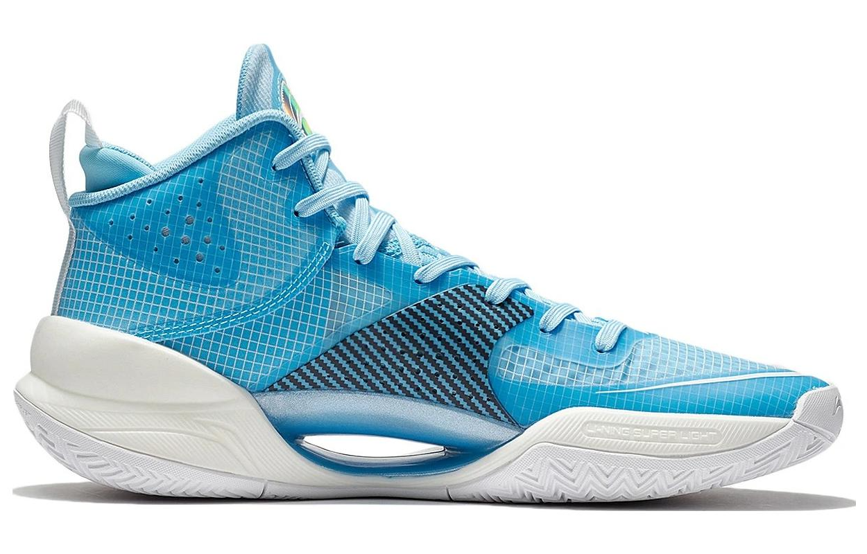 Li-Ning Superlight 'Blue White' ABAS027-4