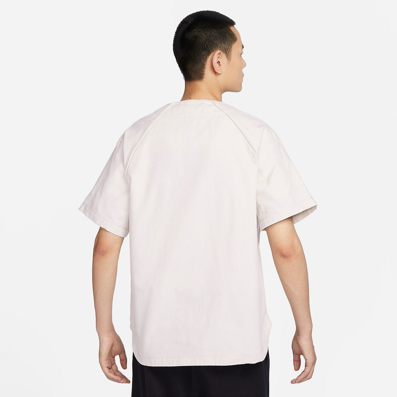 Nike Apricot Button Baseball Shirt 'White' FQ7001-104