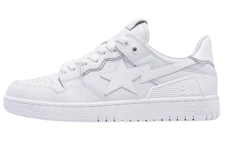 A BATHING APE Sk8 Sta 'All White' 1I70-191-010-WHITE